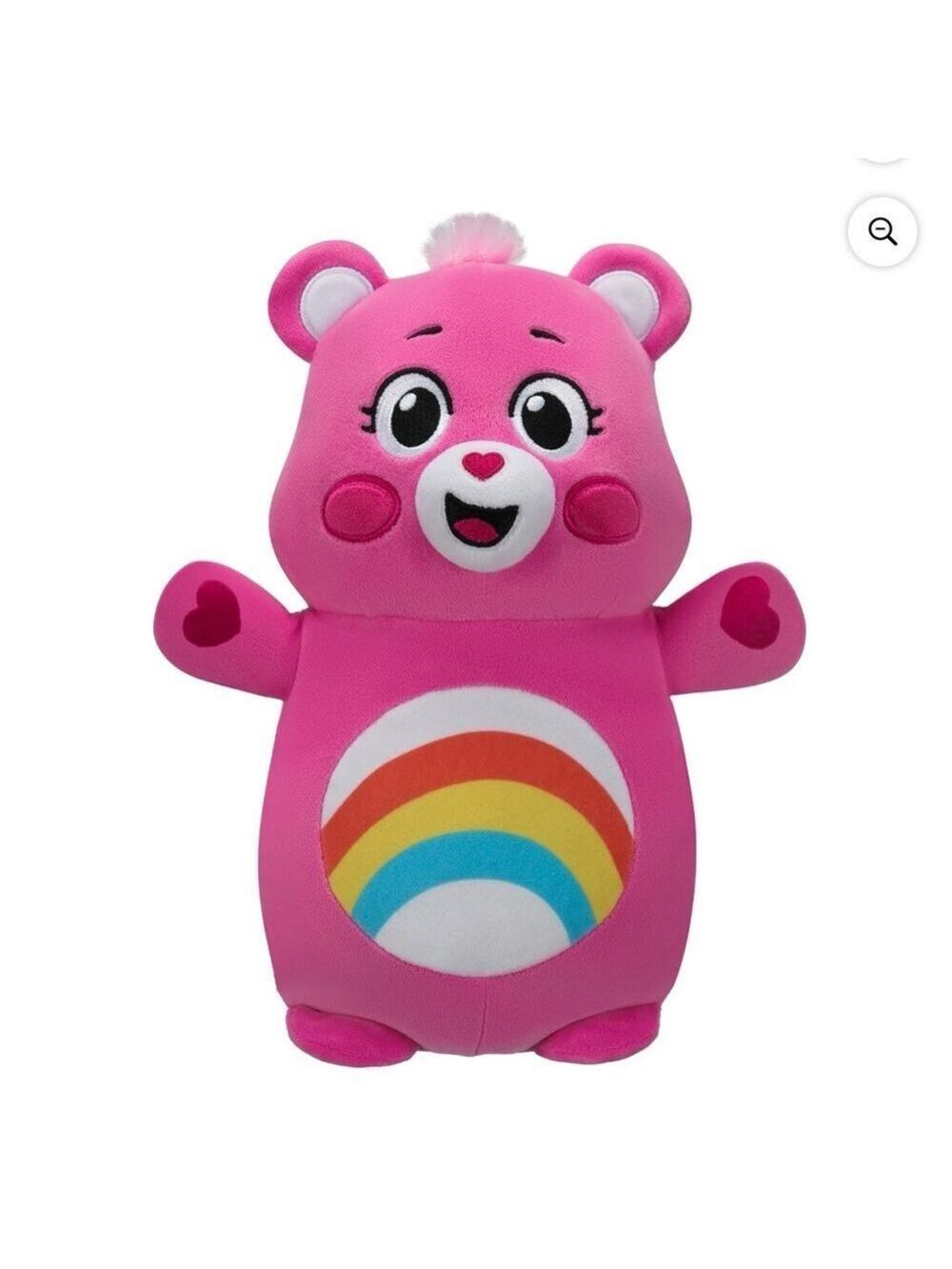 Squishmallows Care Bear 6 Inch Cheer Bear HugMees Pink